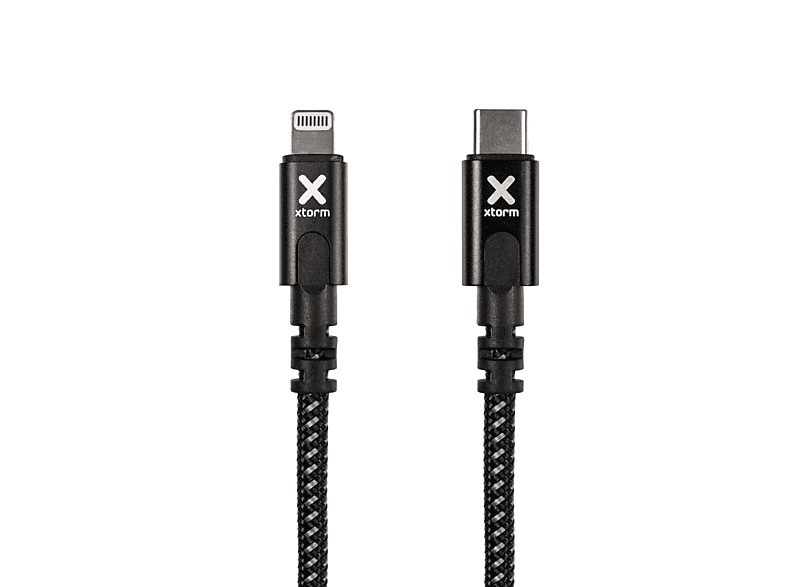 XTORM Original Kabel USB (1m) auf Kabel Lightning USB Schwarz