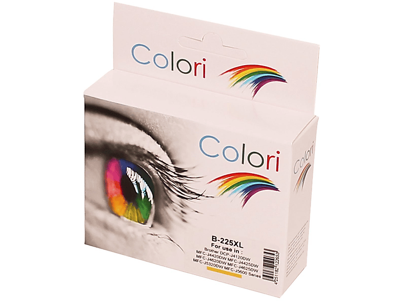 COLORI Kompatible Tinte YELLOW Y) (LC-225XL