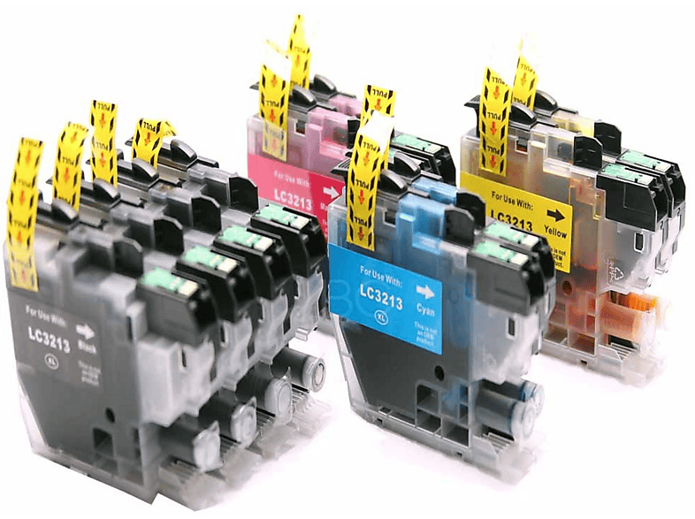 ABC Kompatibel Set 10x Tinte CMYK (LC-3213BK Black LC-3213C Cyan LC-3213M Magenta LC-3213Y Yellow)