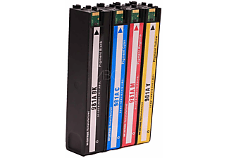 ABC Kompatibel Set 4x Tintenpatrone CMYK (L0R09A 981X  L0R10A  L0R11A  L0R12A)