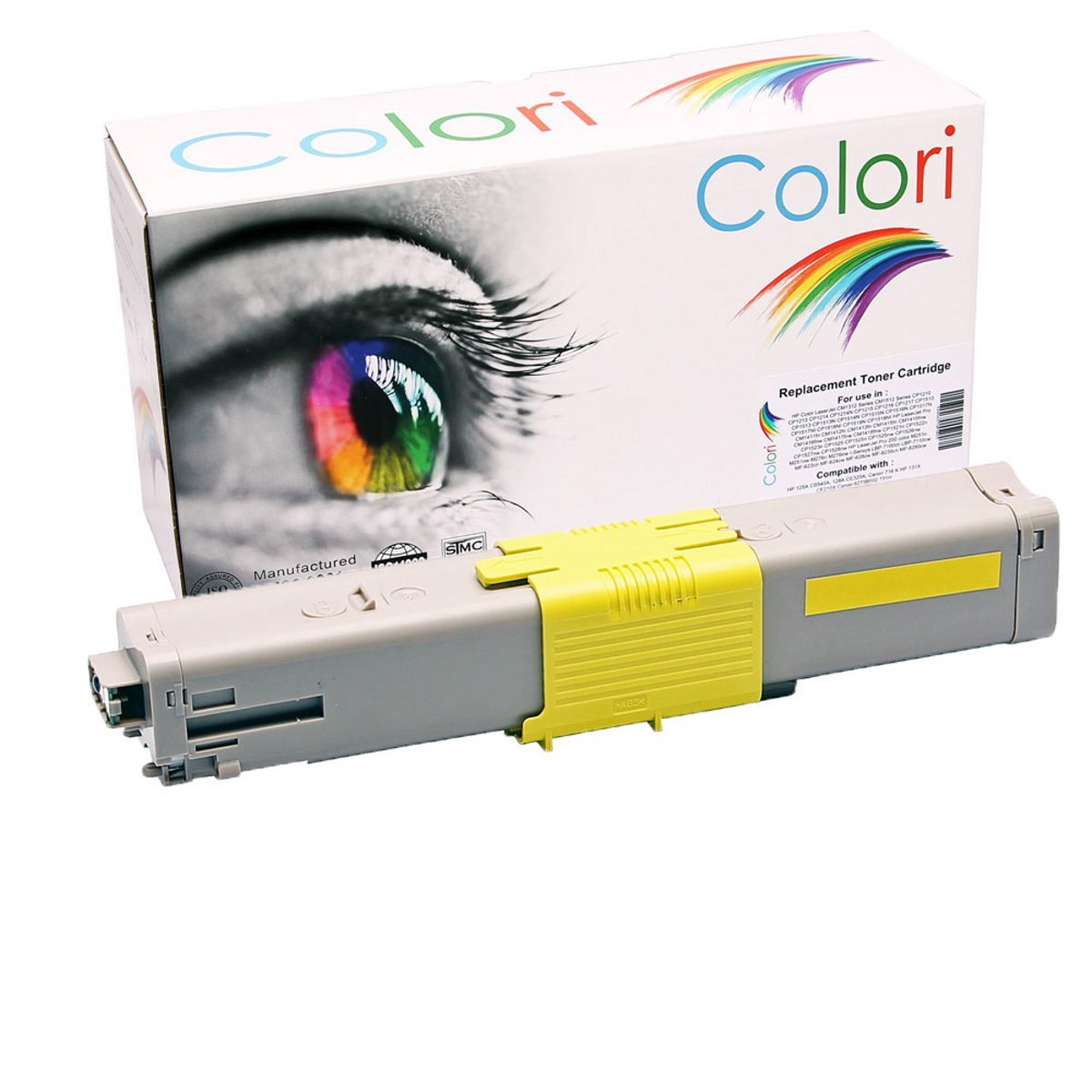 COLORI Kompatibler Toner (44469704 Yellow) YELLOW