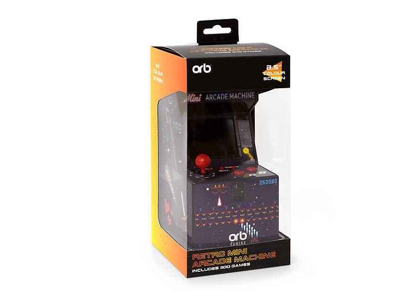 ORB Mini Arcade Machine - inkl. 300x 16-Bit Spielen