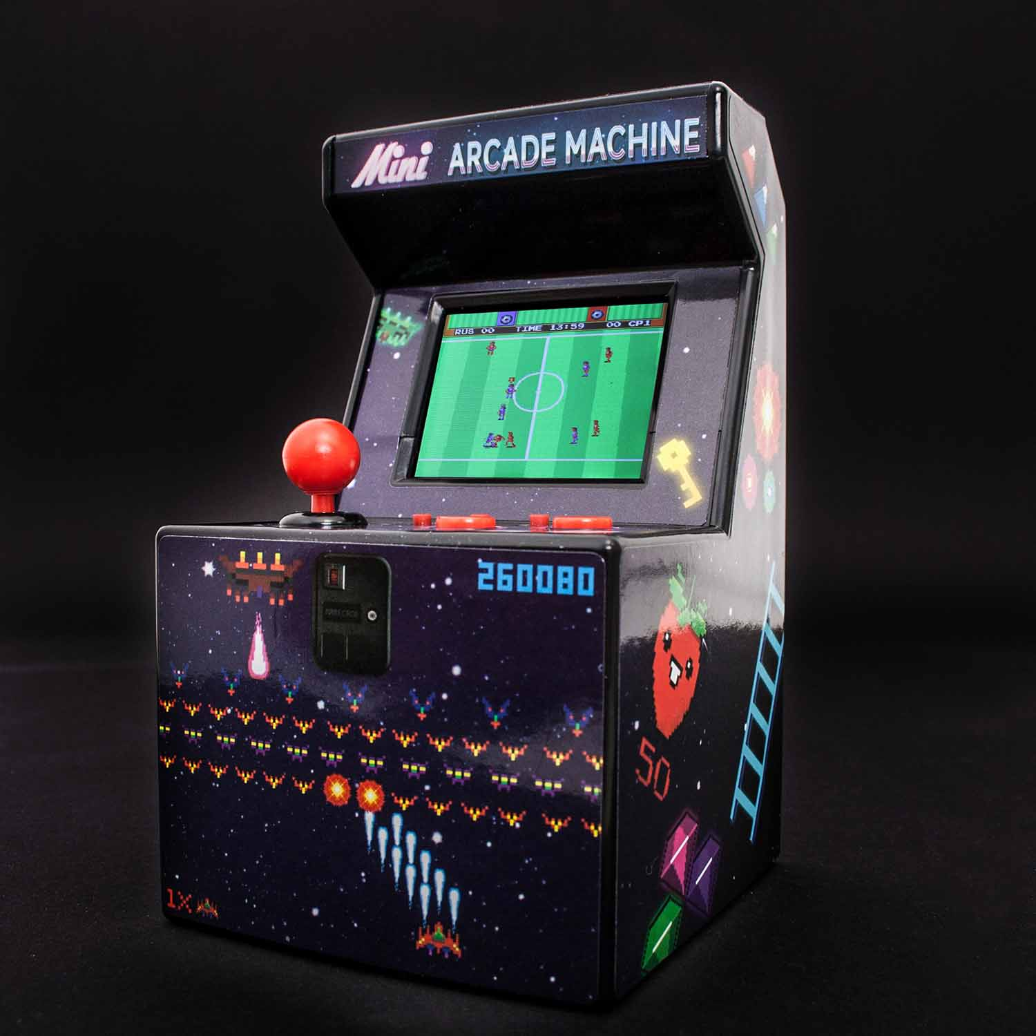 ORB Mini Arcade Machine - inkl. Spielen 300x 16-Bit