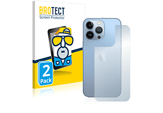 BROTECT 2x matte Schutzfolie(für Apple iPhone 13 Pro (Rückseite))