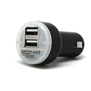 Cargadores - UNOTEC CARGADOR DUAL USB PARA COCHE DOS DISPOSITIVOS SIMULTANEAMENTE, Compatible con: Universal Universal, 300