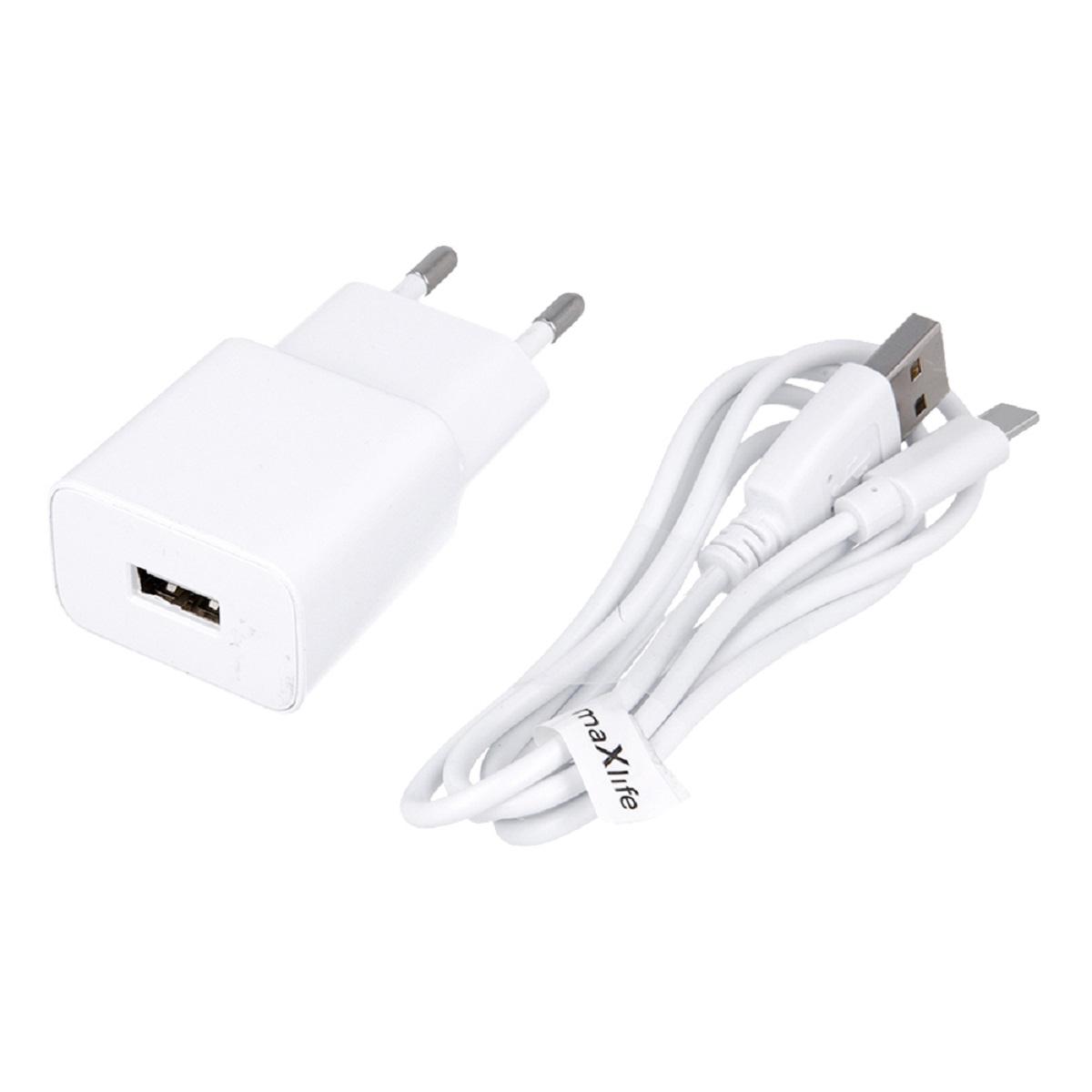 Ladegerät Weiß Universal, Typ-C Netzteil USB USB Kabel 1A COFI mit