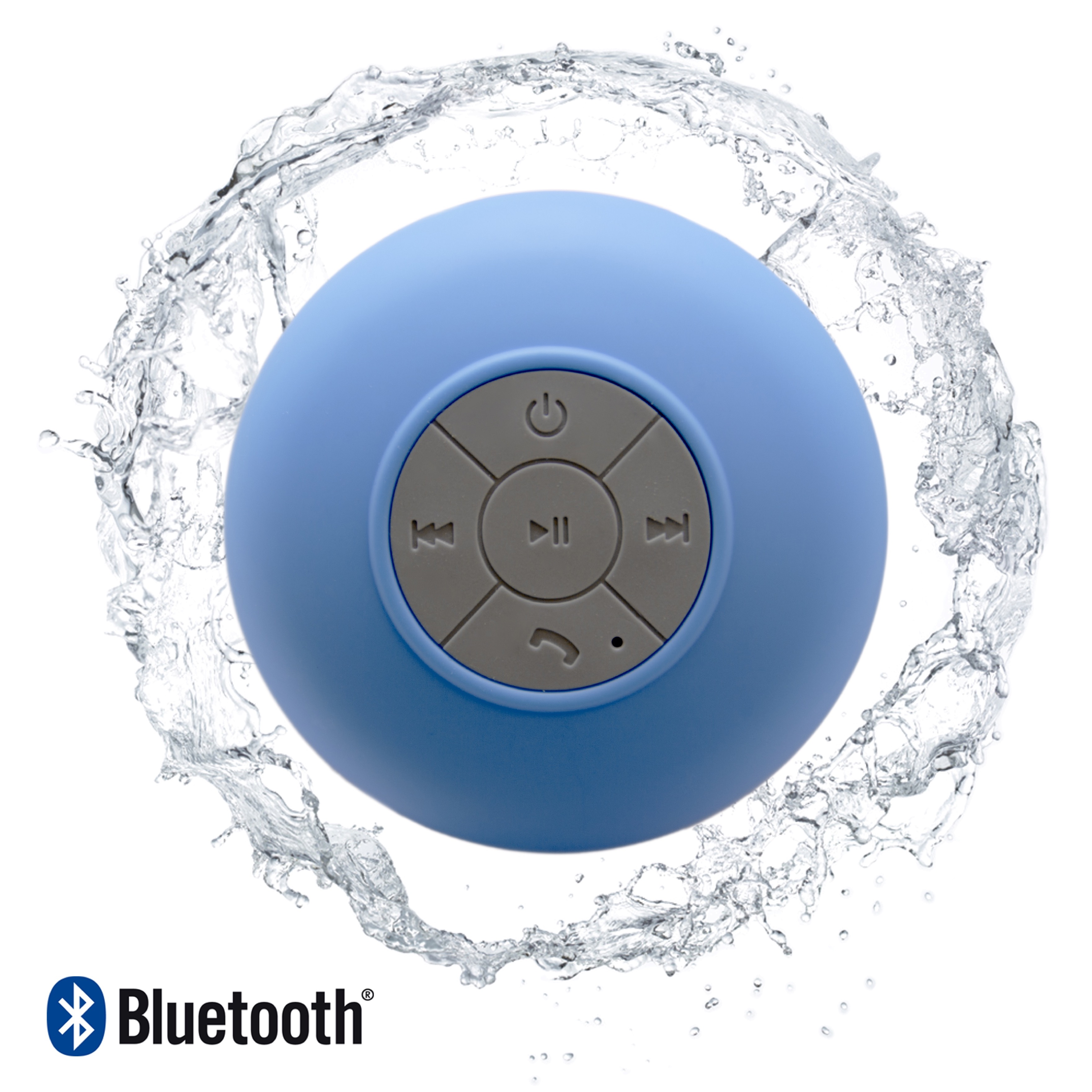Unotec Altavoz Bluetooth ducha 4shower de bt 3.0 autonomía 6hs azul