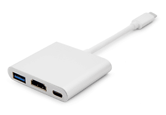 musicas Estribillo hacha Cables - UNOTEC Adaptador USB-C a USB 3.0 + HDMI + USB-C 22.0279 |  MediaMarkt