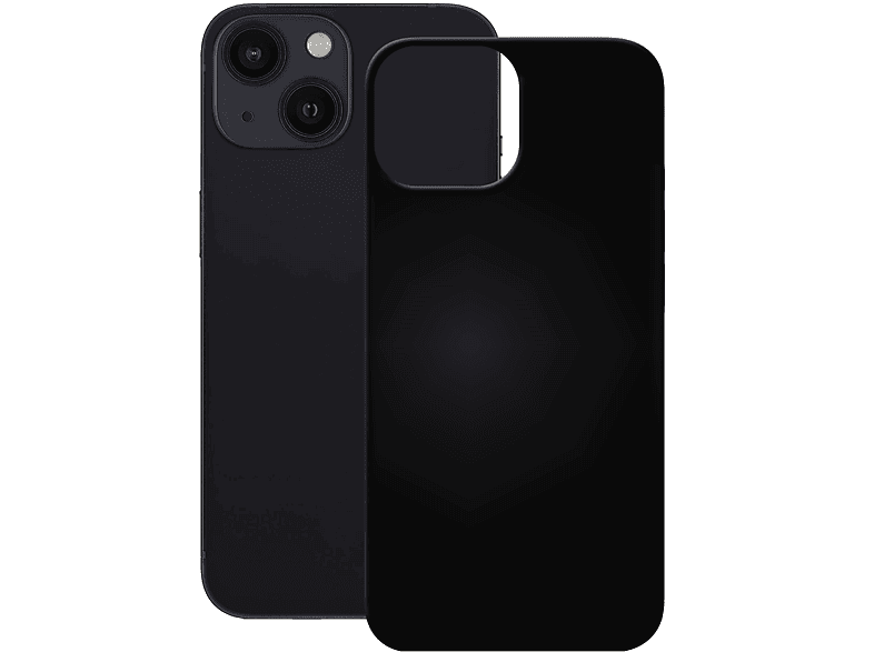 PEDEA TPU Case, iPhone Backcover, schwarz, Apple, mini, 13 Schwarz