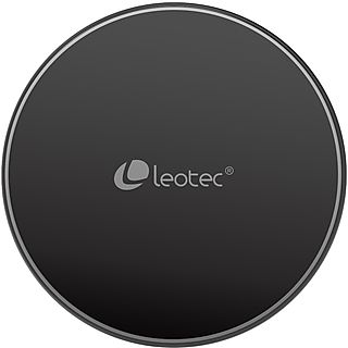charger - LEOTEC Leotec Cargador Inalámbrico de carga rápida, Universal Universal, Negro