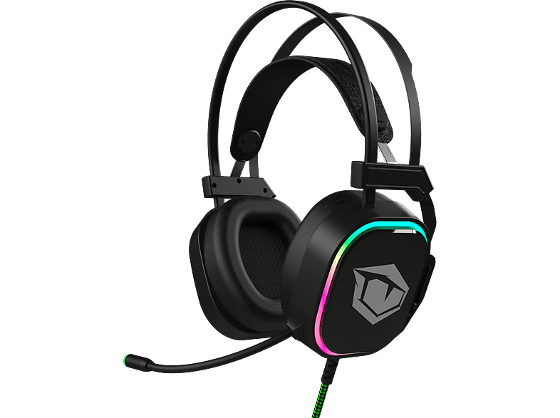 [Originalprodukt aus Übersee] PUSAT Virtual 7.1 RGB Gaming Lite Mikrofon, Gaming Headset Headset mit Kopfhörer