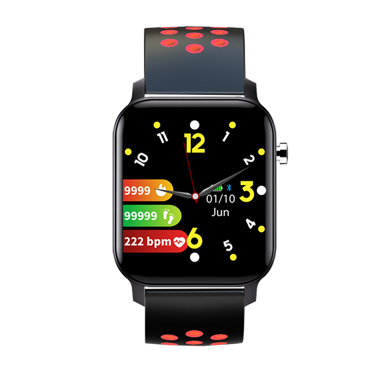 Reloj Deportivo Leotec multisport bip 2 plus bluetooth rojo 2plus