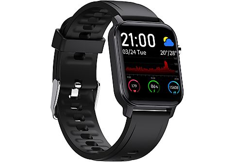 Smartwatch  - Leotec Smartwatch MultiSport Cool Plus Negro LEOTEC, Negro