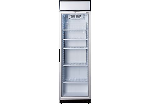 Refrigerador Horeca  - Refrigerador Svan SVRH2001A Horeca Blanco Puerta Cristal. Cíclico Ventilado. Apertura tipo uñero. E SVAN, Cíclico ventilado, 0 botellas, Blanco y puerta de aluminio