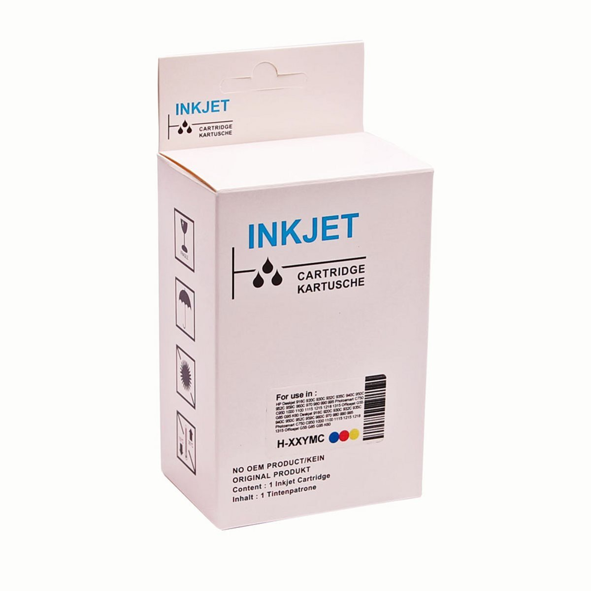 ABC CMY Tinte N9K07AE) Color Kompatibel (HP304XL