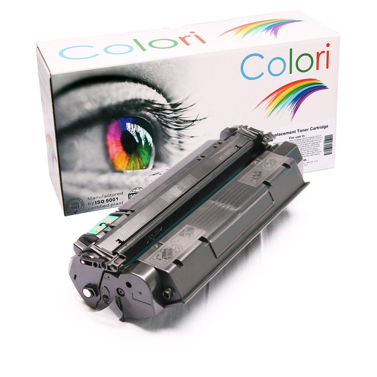 COLORI Kompatibler Toner BLACK (13A Q2624A EP-25) Q2613A C7115X Q2613X 15X 15A 24A 13X C7115A