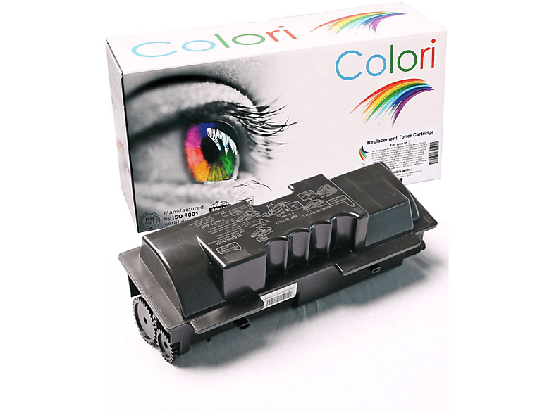 (TK120 COLORI Toner Kompatibel 1T02G60DE0) BLACK