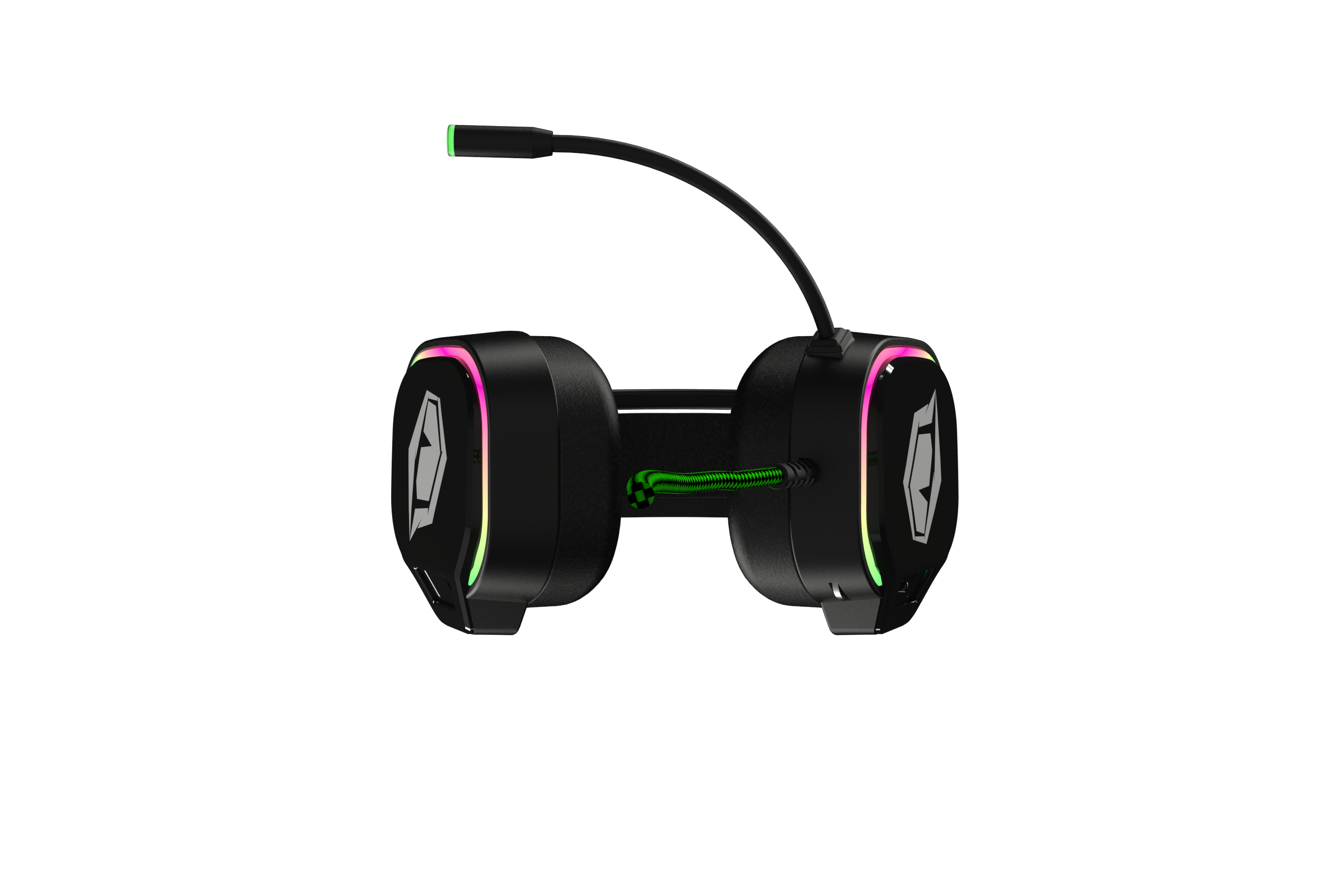 Headset Kopfhörer Virtual Gaming Gaming Lite mit PUSAT RGB Mikrofon, 7.1 Headset