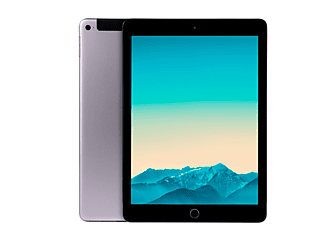 APPLE B-WARE (*) iPad Air 2 WiFi + 4G, Tablet, 128 GB, 9,7 Zoll, spacegrau