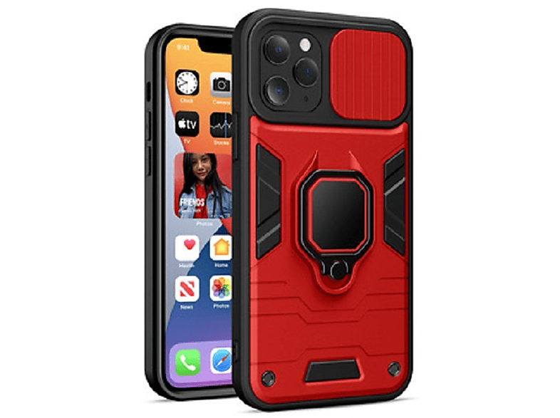 COFI CamShield Case, Backcover, Xiaomi, Mi 11 Lite, Rot