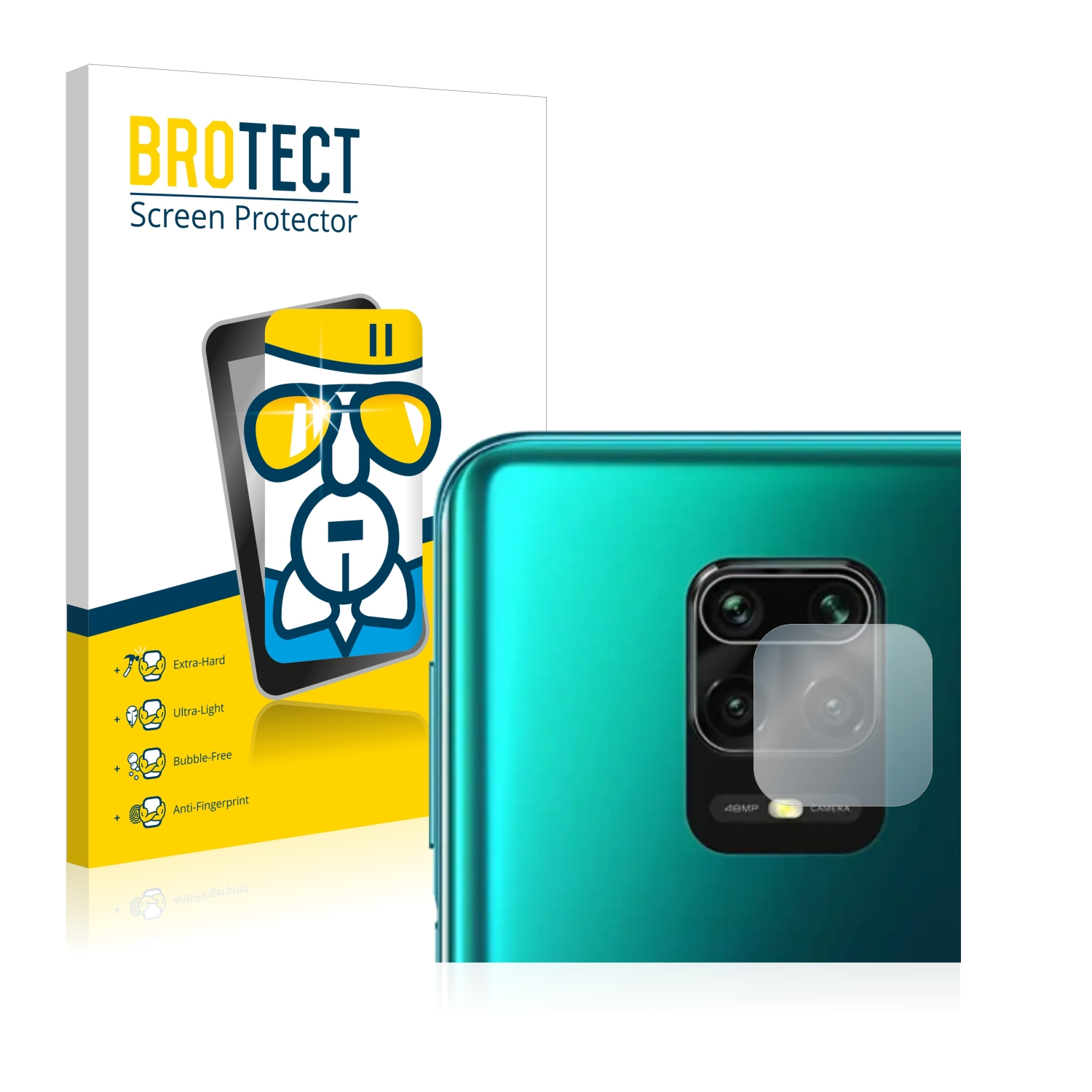 Pro) Redmi Schutzfolie(für Note BROTECT 9 klare Xiaomi Airglass