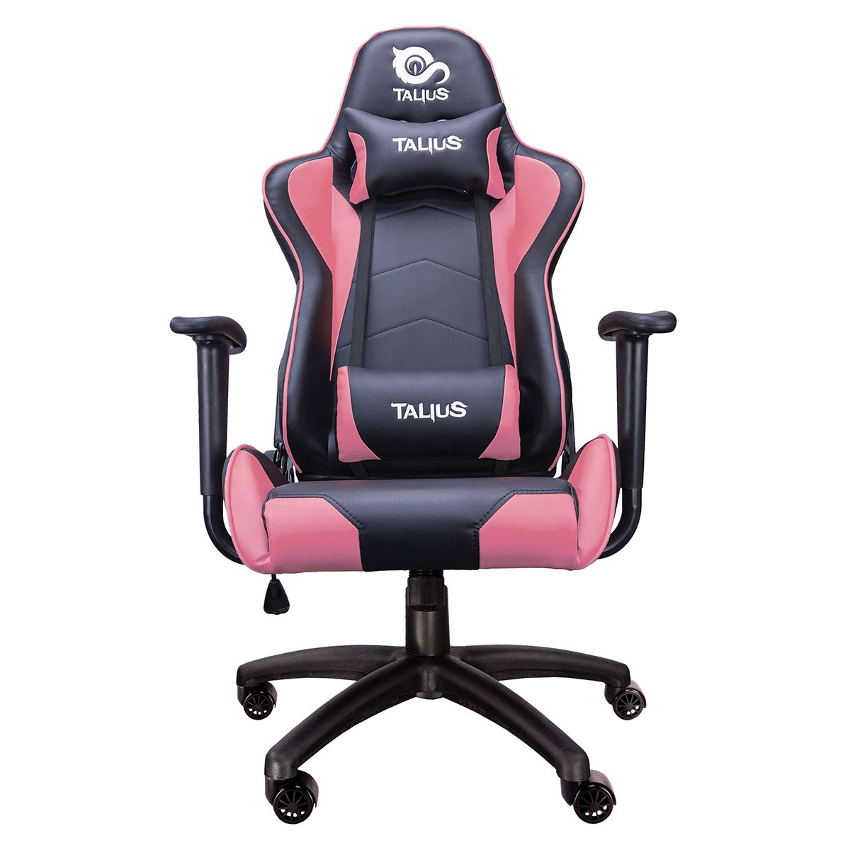 Silla Gaming Talius gecko v2 negrarosa butterfly nylon ruedas rosa basculante y tech 4 u brazos fijos