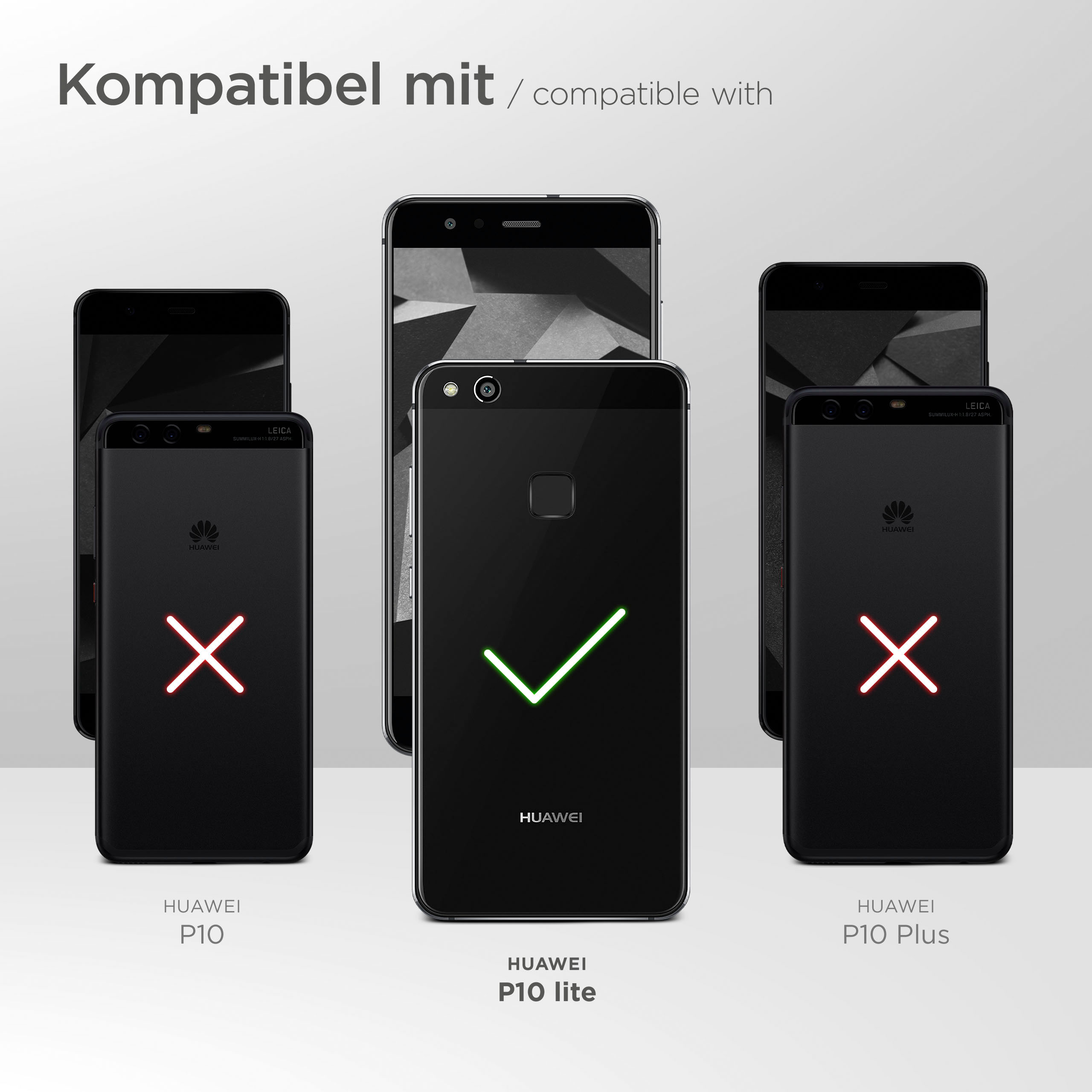 Telefone. Huawei P10 lite ist kompatibel. Andere nicht.