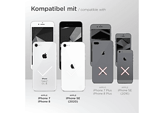 MOEX Flip Case, Flip Cover, Apple, iPhone SE (2020), Oxide-Brown