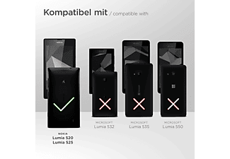 MOEX Flip Case, Flip Cover, Nokia, Lumia 520/525, Umber-Brown