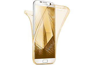 MOEX Double Case, Full Cover, Samsung, Galaxy S6 Edge, Gold
