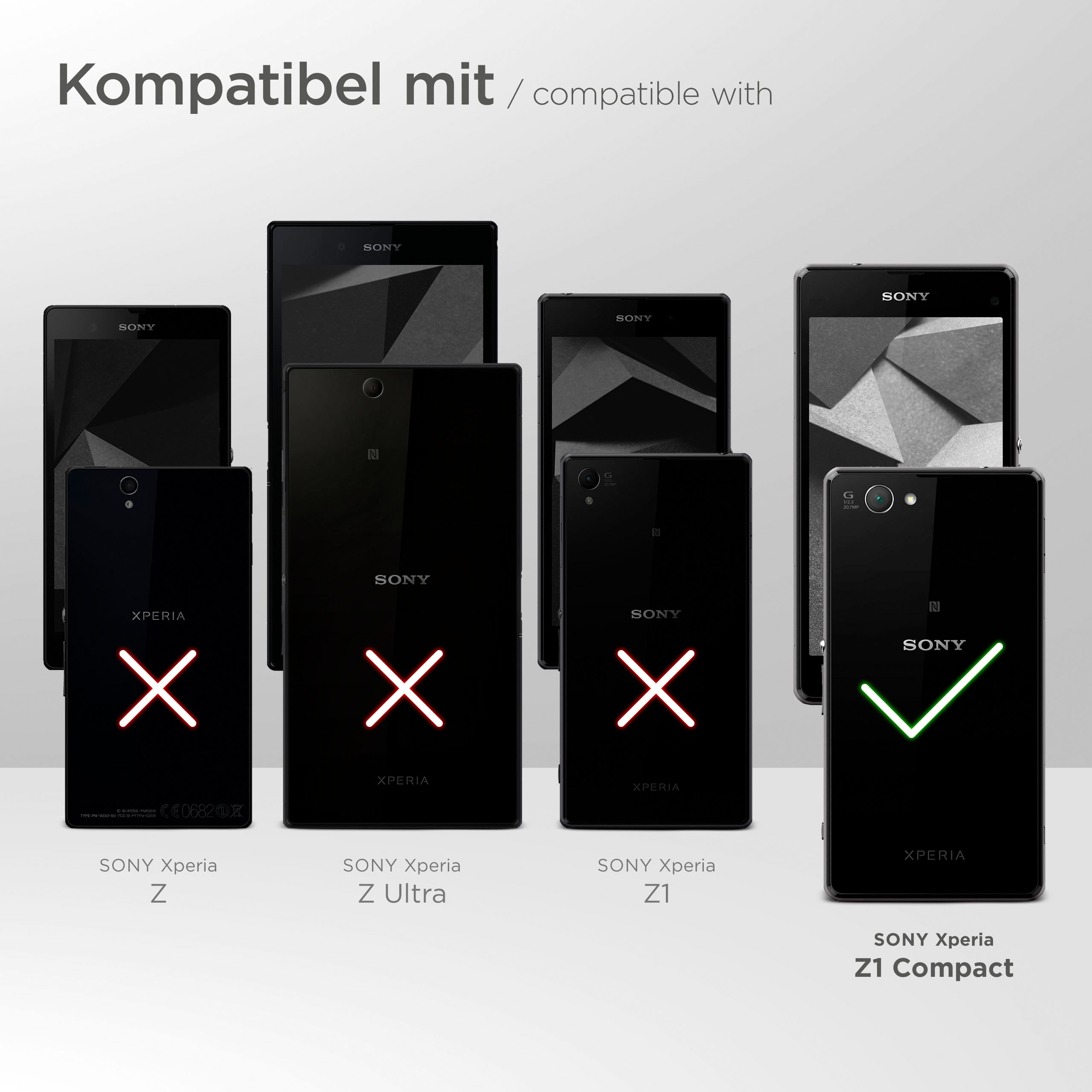 Compact, Xperia Full ONEFLOW Z1 Sony, Dunkelrot Einsteckhülle mit Cover, Zuglasche,