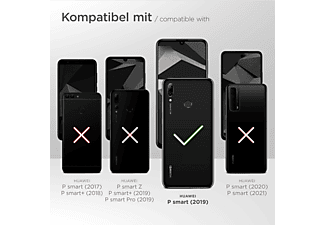 MOEX 3x Schutzfolie, matt Displayschutz(für Huawei P smart 2019)