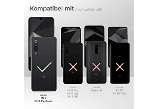 MOEX Purse Case, Flip Cover, Xiaomi, Mi 9 / Mi 9 Explorer, Weinrot