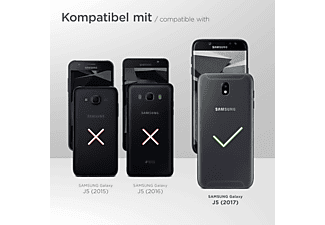 MOEX Purse Case, Flip Cover, Samsung, Galaxy J5 (2017), Dunkelbraun