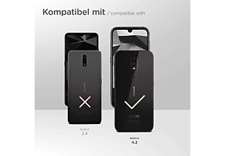 MOEX Purse Case, Flip Cover, Nokia, 4.2, Oliv