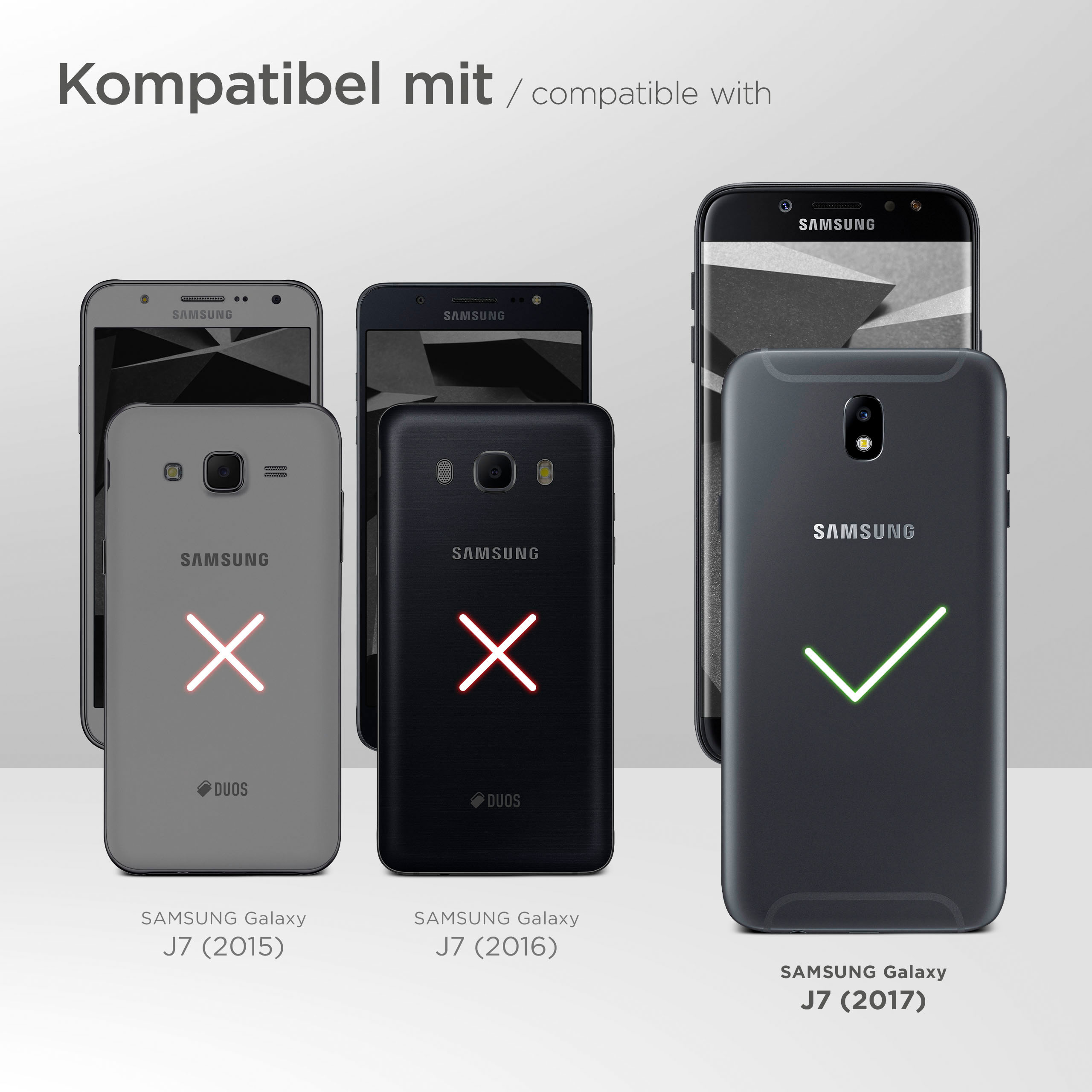 MOEX Purse Case, Flip Cover, Samsung, Galaxy J7 (2017), Weinrot