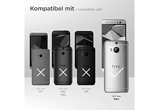 MOEX Purse Case, Flip Cover, HTC, One M9 Plus, Dunkelblau