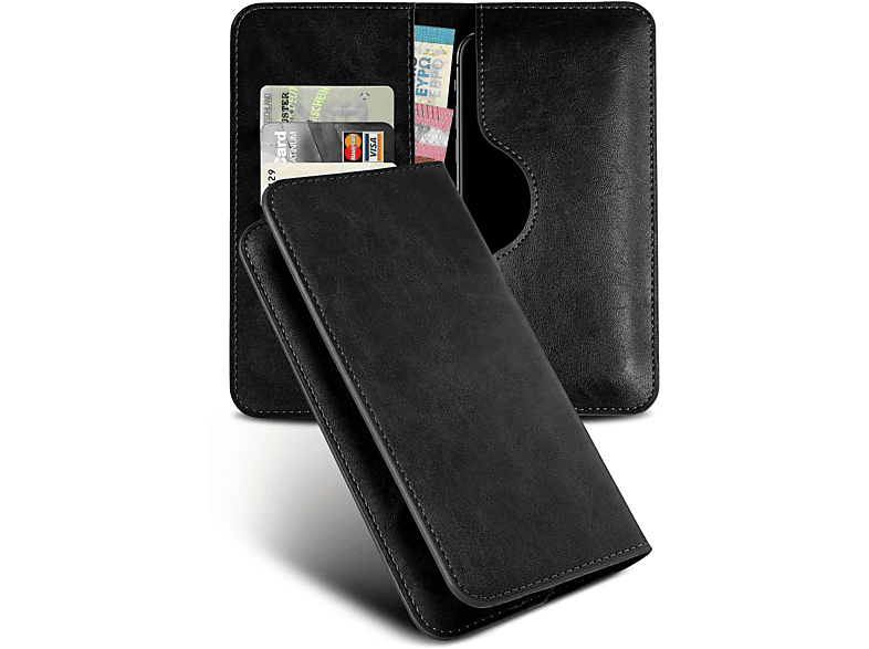 MOEX Purse Case, Flip Cover, Pixel Schwarz Google, 3a