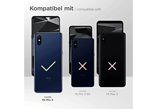 MOEX 3x Schutzfolie, matt Displayschutz(für Xiaomi Mi Mix 3)