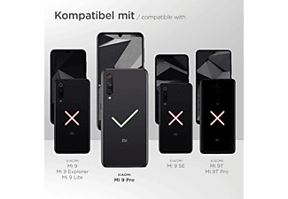 MOEX Purse Case, Flip Cover, Xiaomi, Mi 9 Pro, Dunkelblau