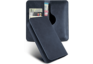 MOEX Purse Case, Flip Cover, OnePlus, 7T, Dunkelblau