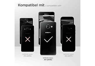ONEFLOW Tank Case, Backcover, Samsung, Galaxy A5 (2016), Obsidian