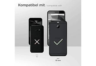MOEX 3x Schutzfolie, klar Displayschutz(für HTC 10 Evo)