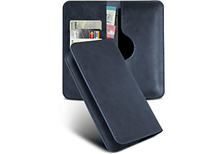 MOEX Purse Case, Flip Cover, Samsung, Galaxy J5 (2016), Dunkelblau