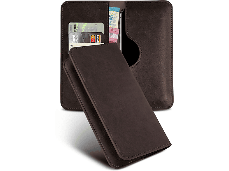 MOEX Purse Case, 3, Flip Cover, Pixel Google, Dunkelbraun