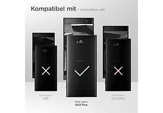 MOEX Aero Case, Backcover, Sony, Xperia XA2 Plus, Crystal-Clear