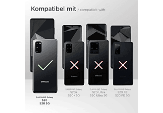 MOEX Flip Case, Flip Cover, Samsung, Galaxy S20 / S20 5G, Pearl-White