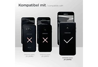 MOEX Flip Case, Flip Cover, Samsung, Galaxy J3 (2018), Deep-Black