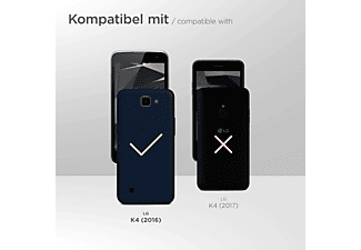 MOEX Aero Case, Backcover, LG, K4 (2016), Crystal-Clear