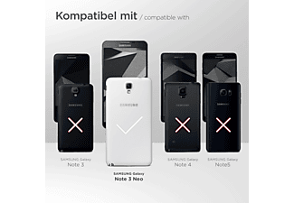 MOEX Aero Case, Backcover, Samsung, Galaxy Note 3 Neo, Crystal-Clear